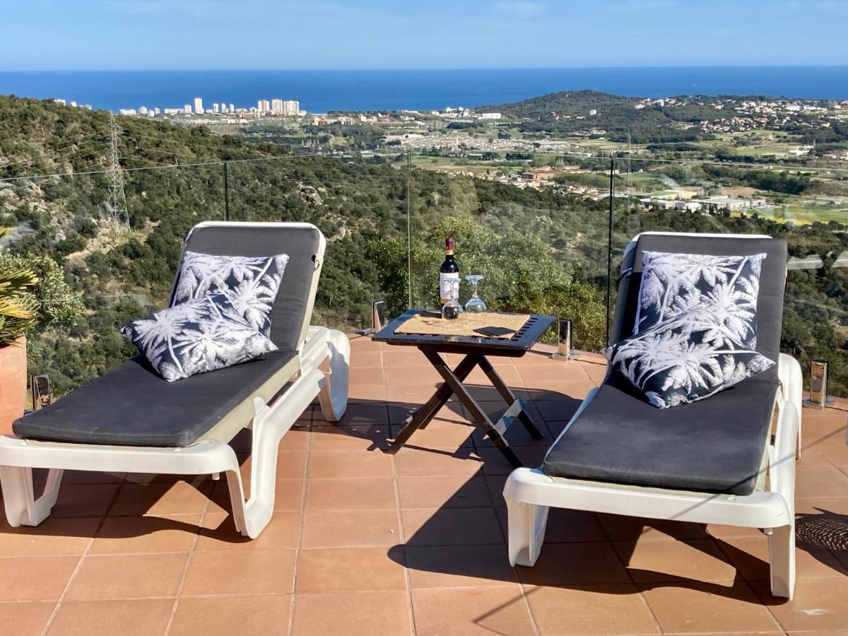 Villa Gardenia Mit Pool Und Traumhaftem Meerblick Santa Cristina d'Aro Buitenkant foto