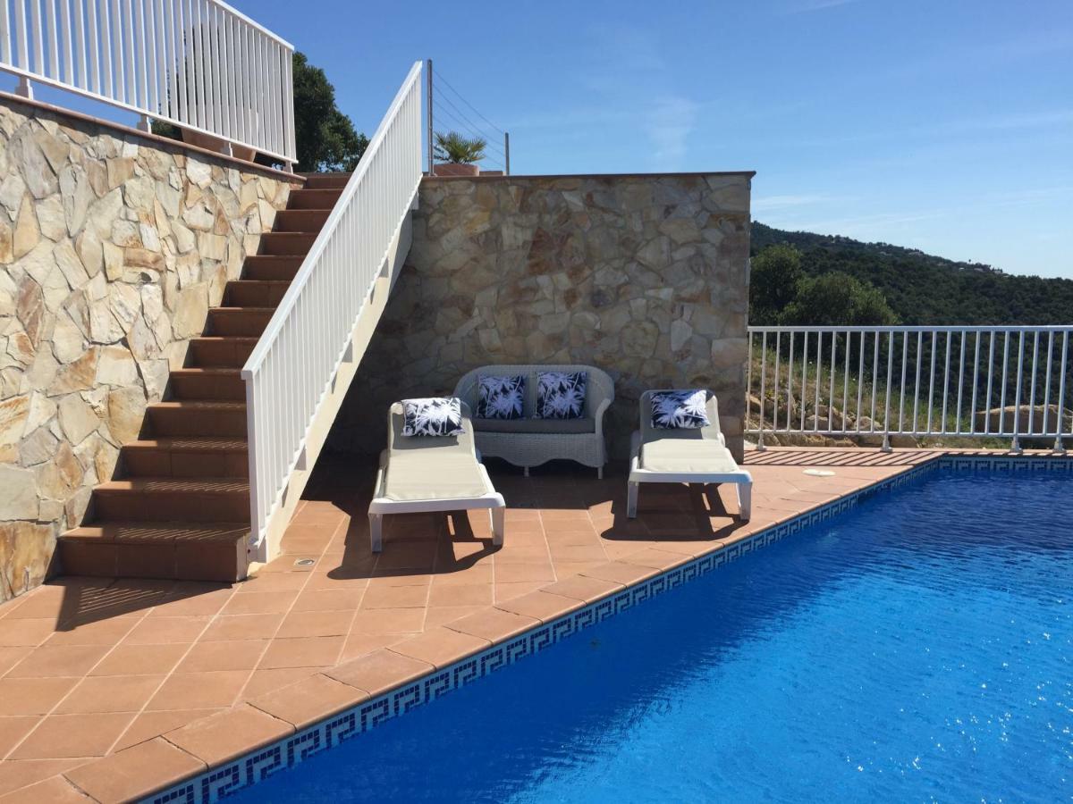 Villa Gardenia Mit Pool Und Traumhaftem Meerblick Santa Cristina d'Aro Buitenkant foto